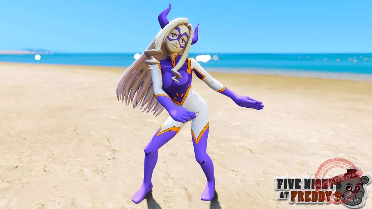 GTA 5 Mods MtLady in My Hero Academia