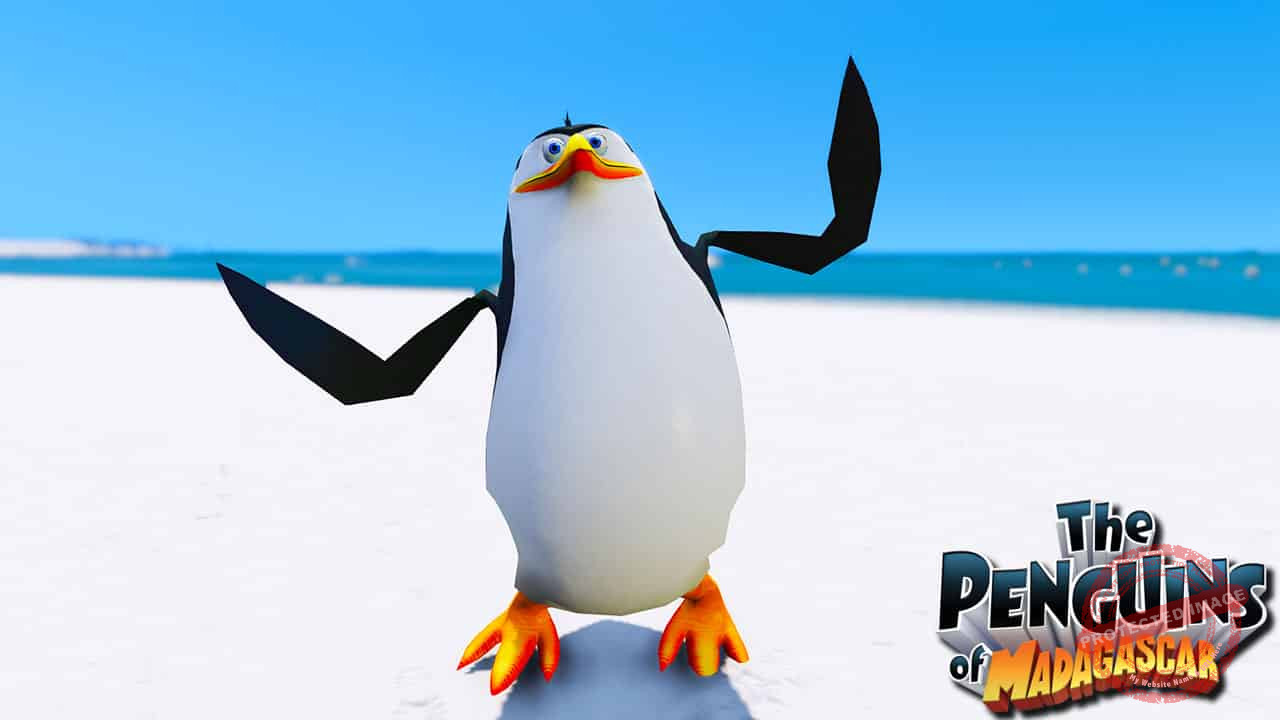 GTA 5 Mods Rico in Penguins Madagascar