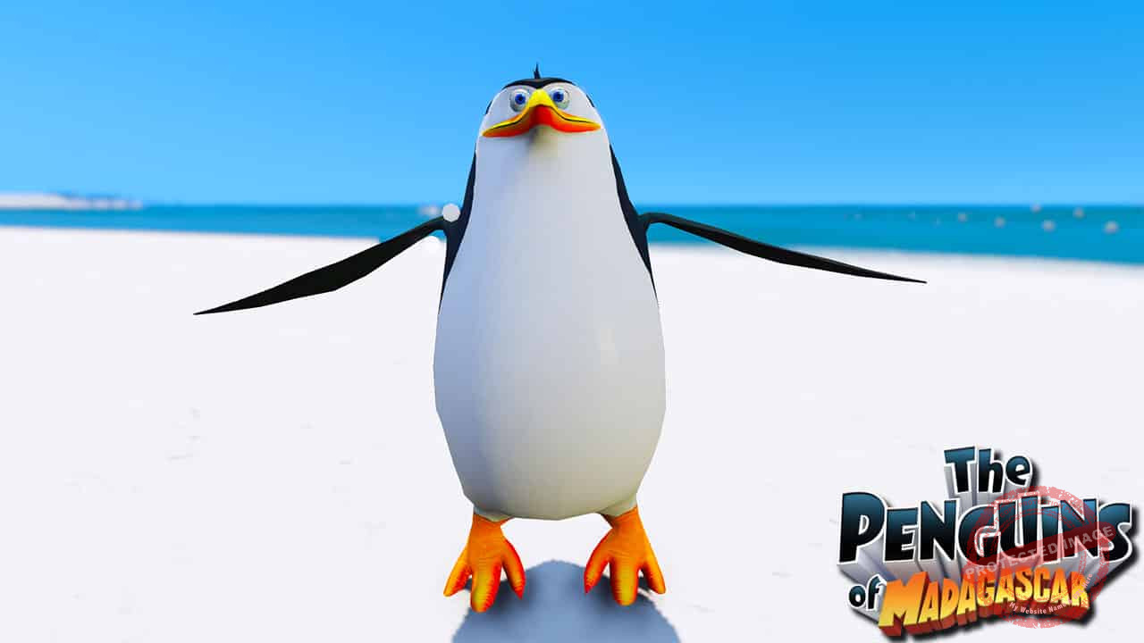 GTA 5 Mods Rico in Penguins Madagascar