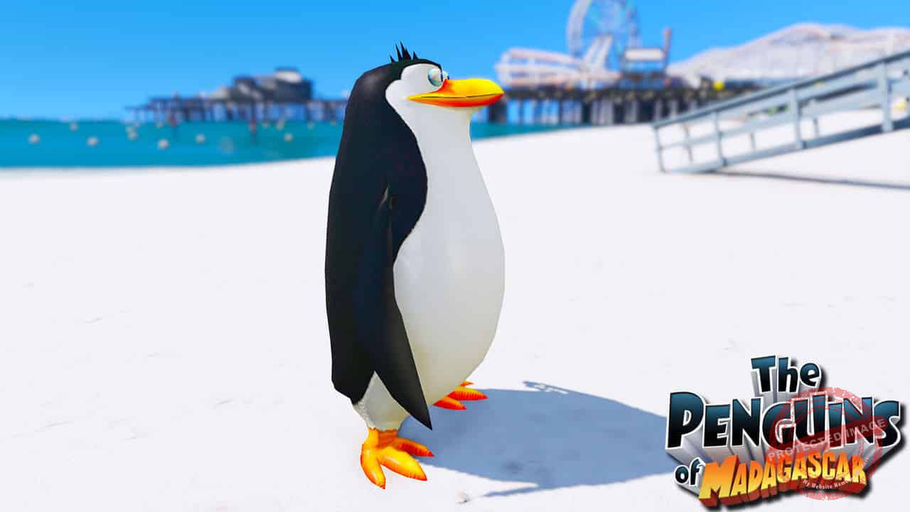 GTA 5 Mods Rico in Penguins Madagascar
