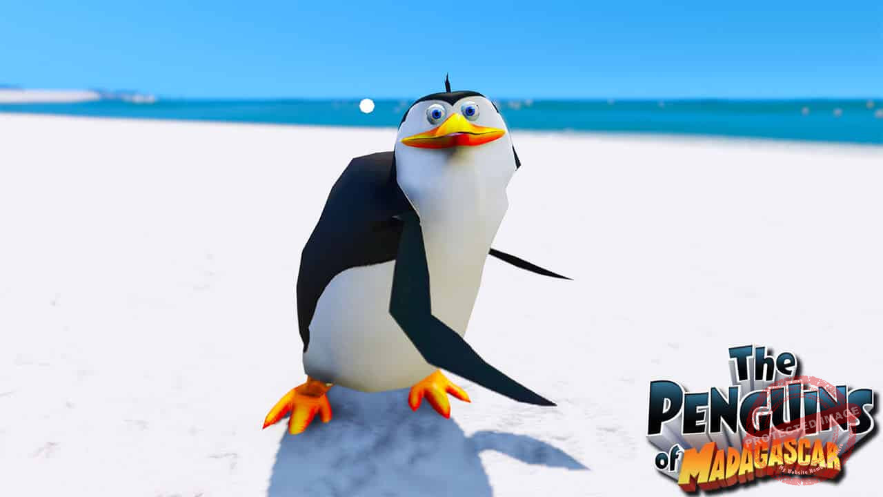 GTA 5 Mods Rico in Penguins Madagascar