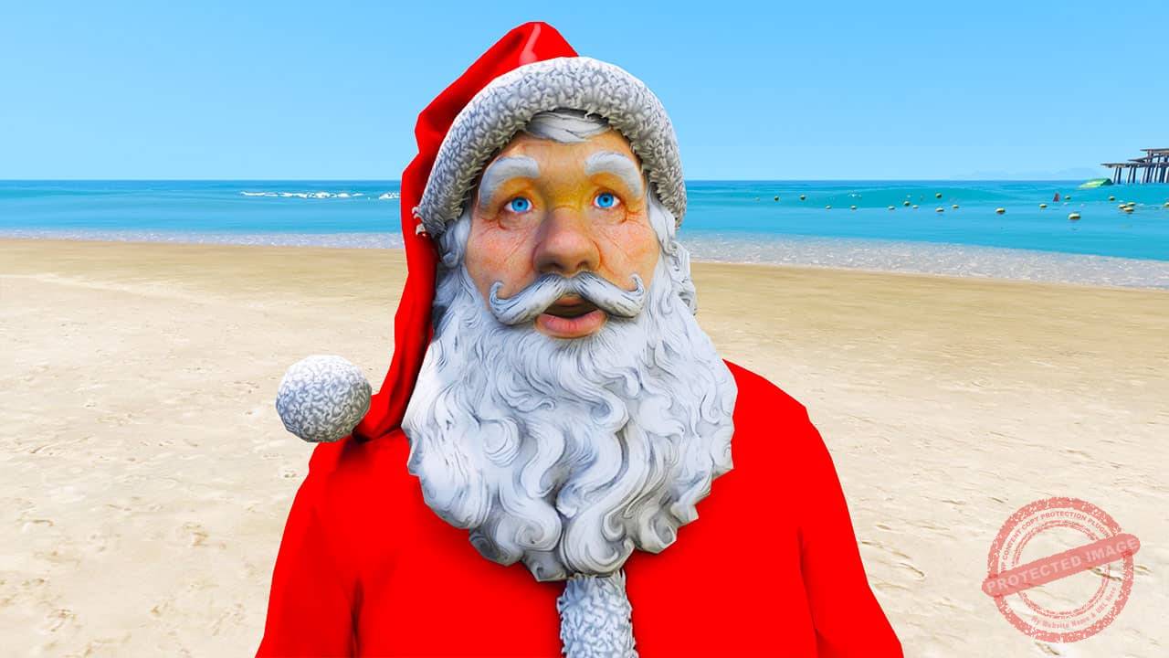 GTA 5 Mods Santa Clause V4