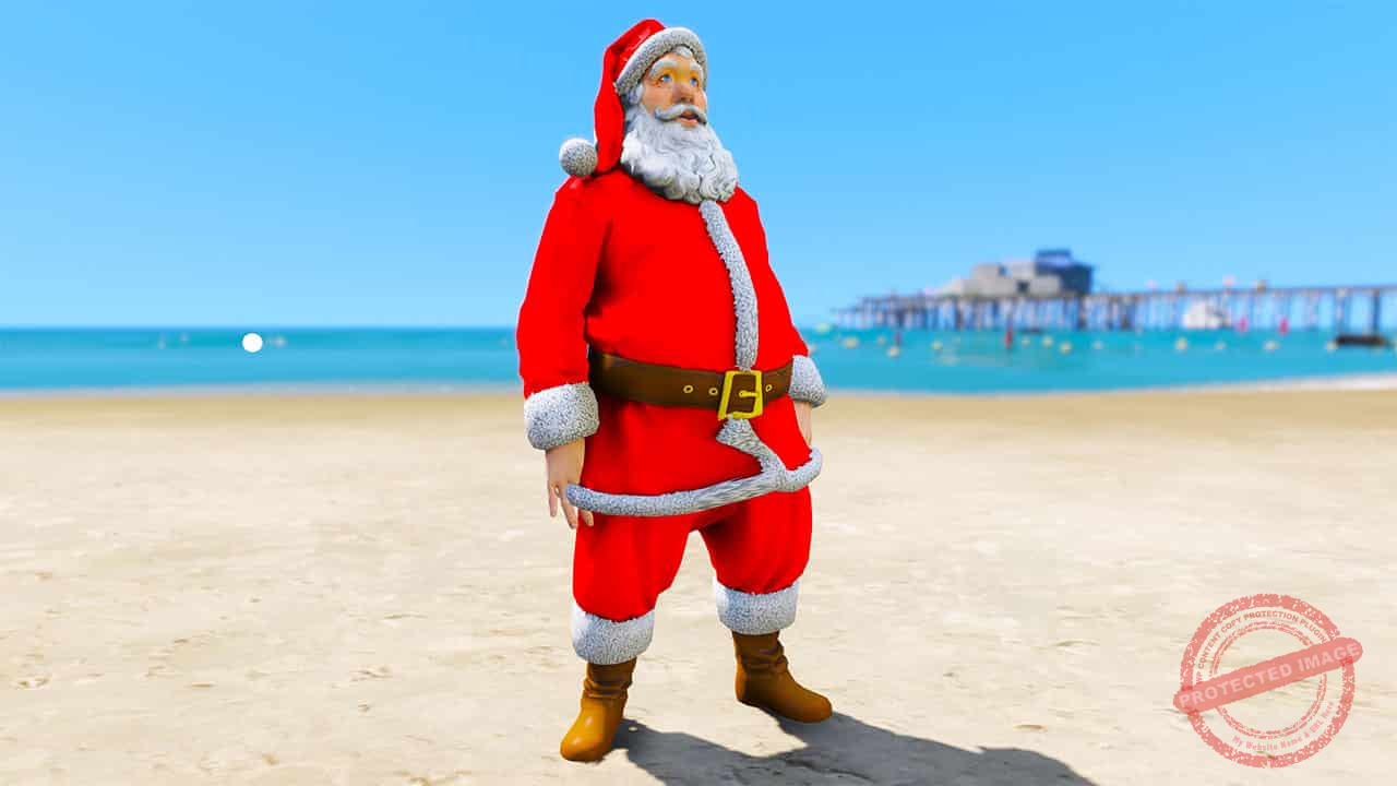 GTA 5 Mods Santa Clause V4