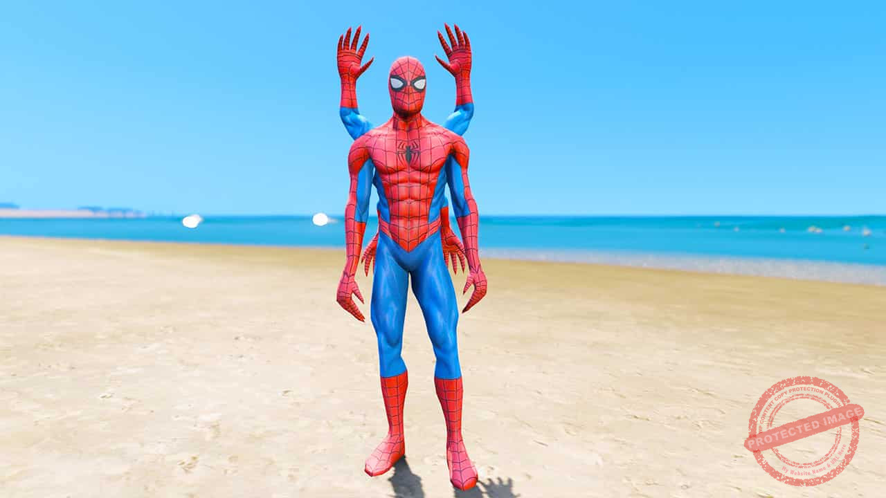 GTA 5 Mods Sixarmed Spiderman