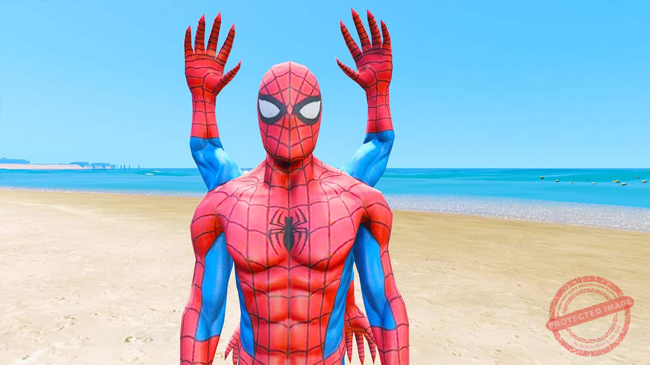 GTA 5 Mods Sixarmed Spiderman