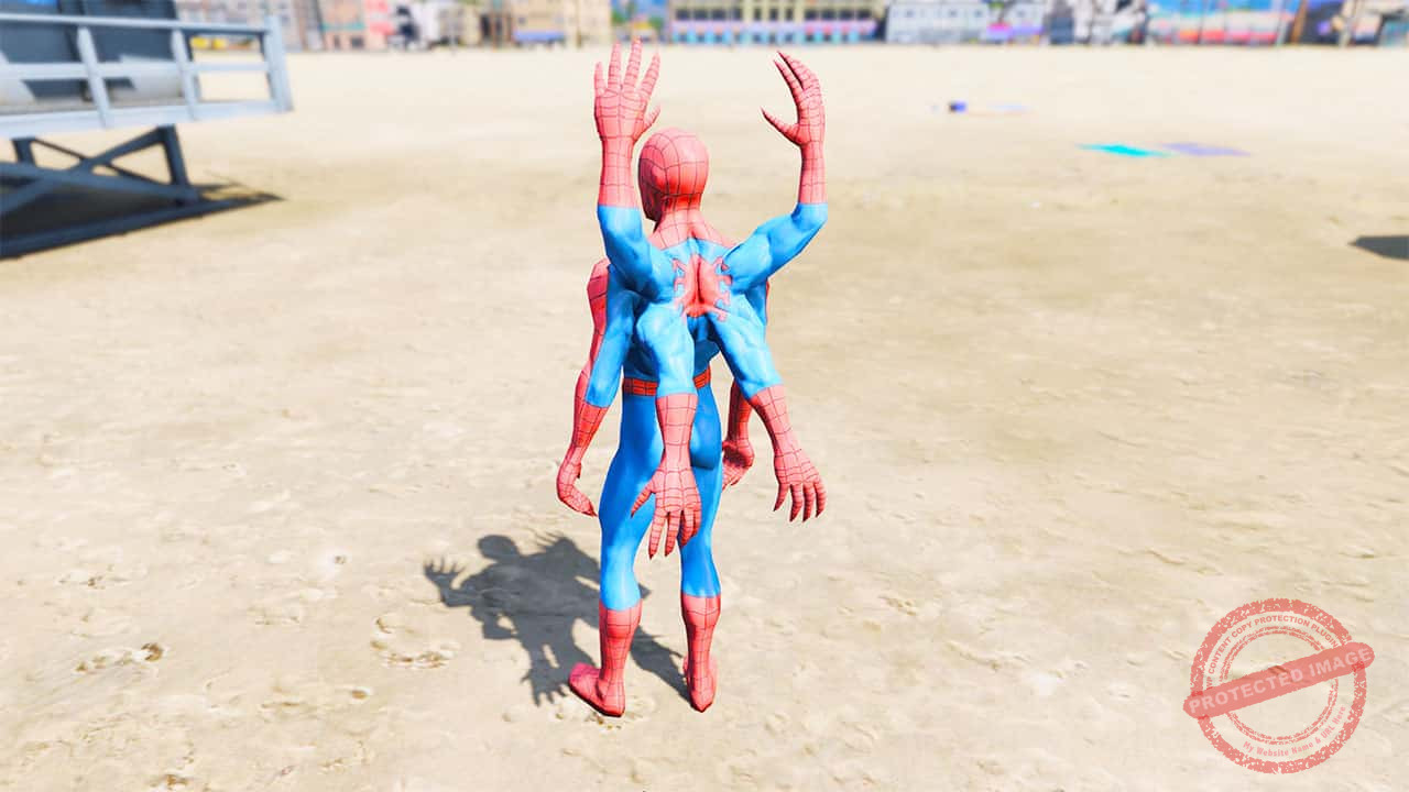 GTA 5 Mods Sixarmed Spiderman