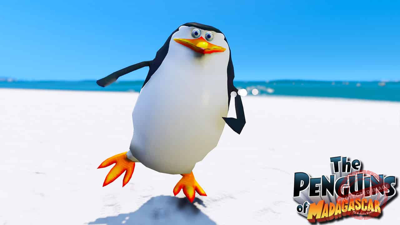 GTA 5 Mods Skipper in Penguins Madagascar