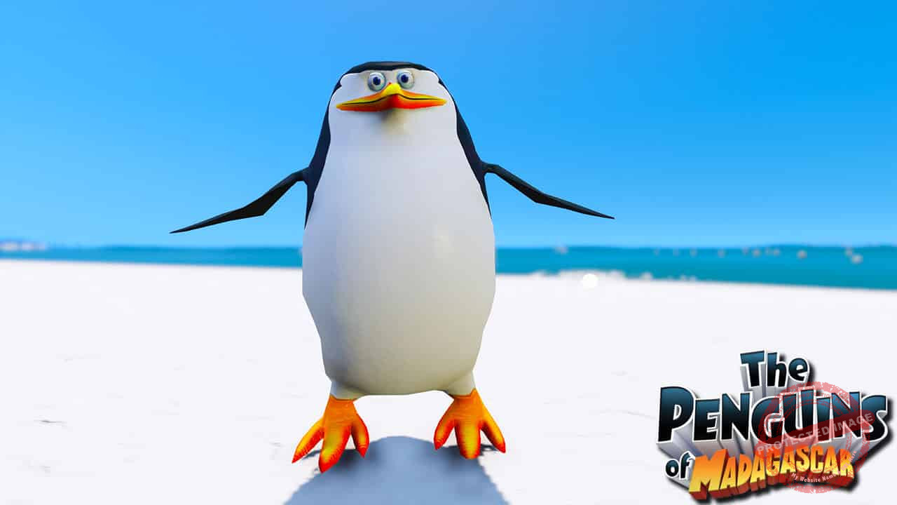 GTA 5 Mods Skipper in Penguins Madagascar