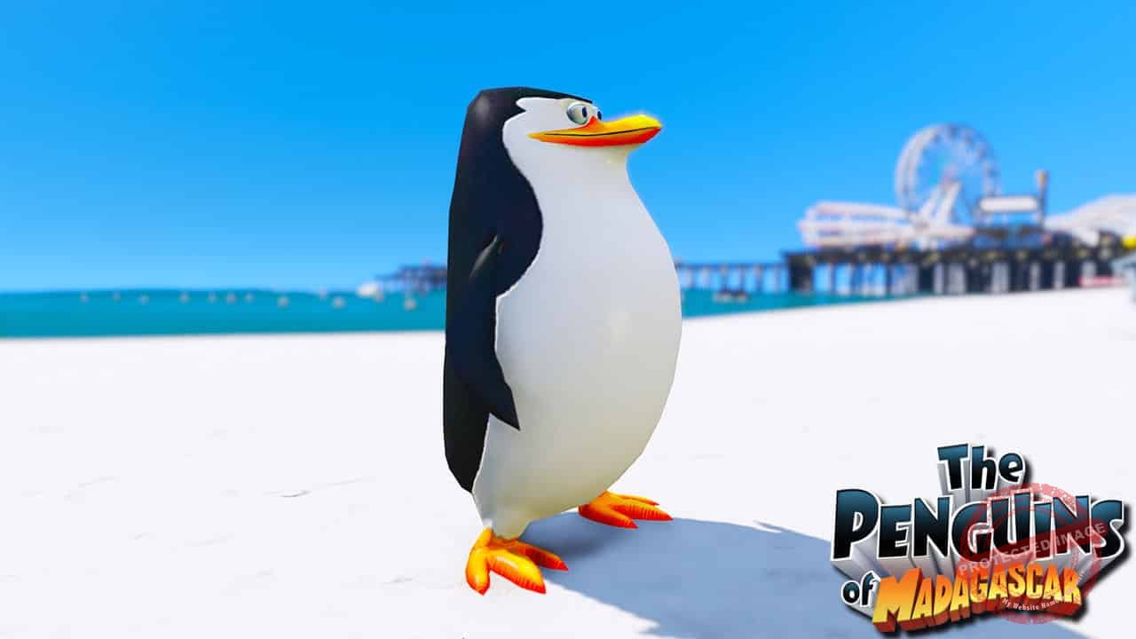 GTA 5 Mods Skipper in Penguins Madagascar