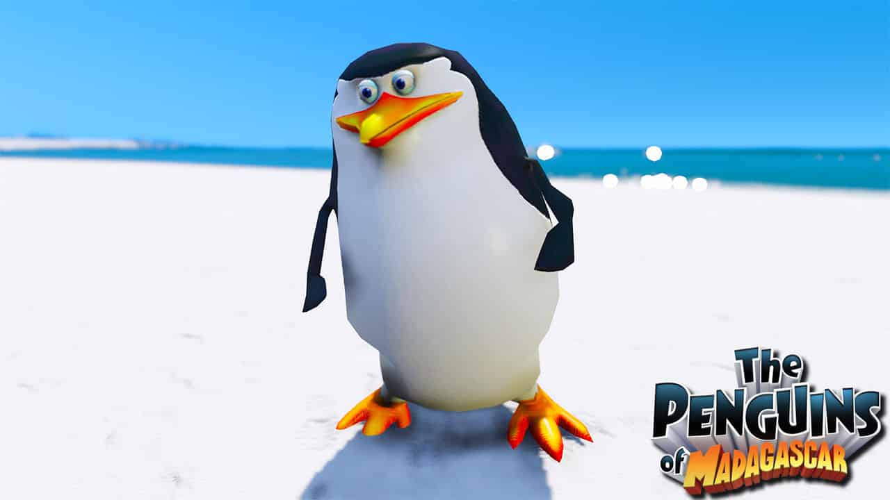 GTA 5 Mods Skipper in Penguins Madagascar