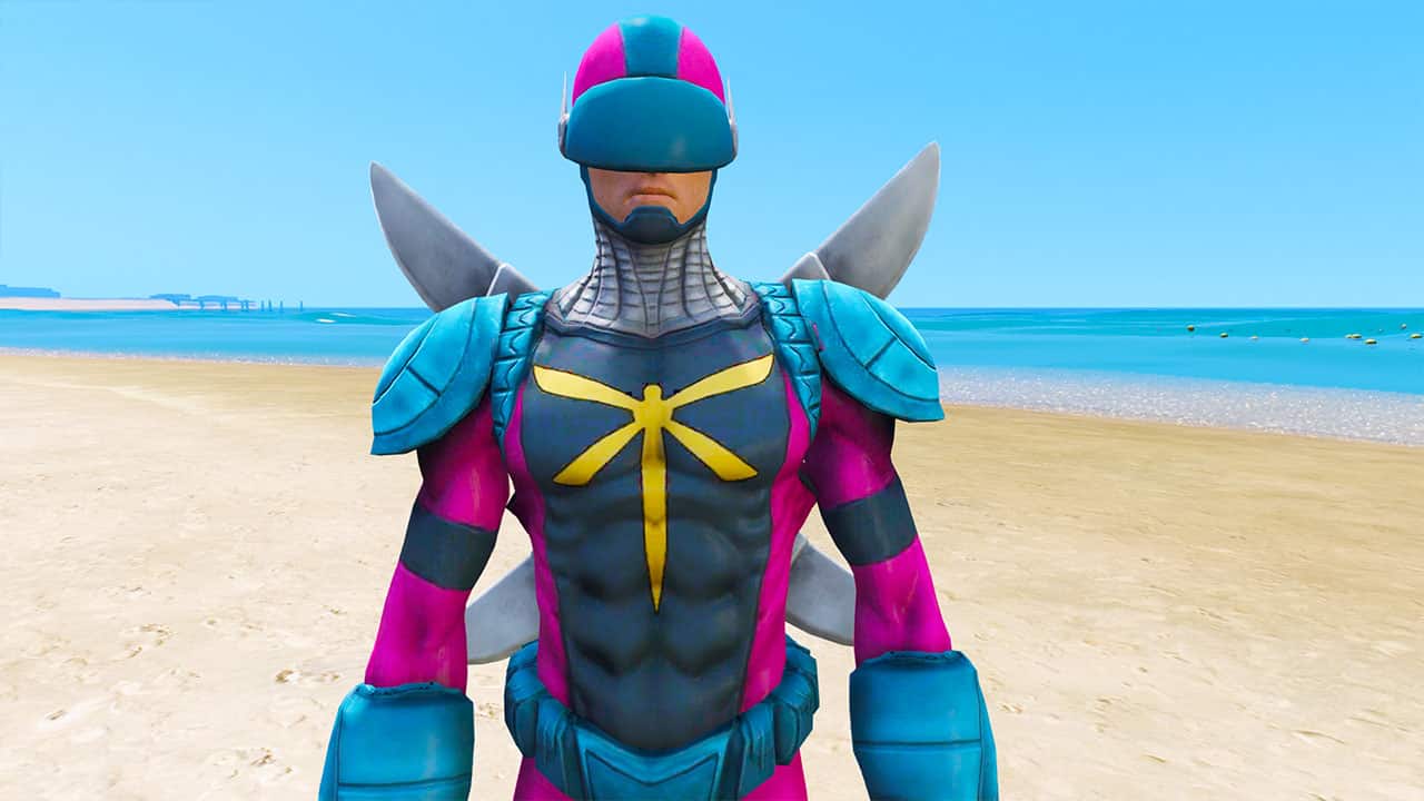 GTA 5 Mods Spiderman Hornet