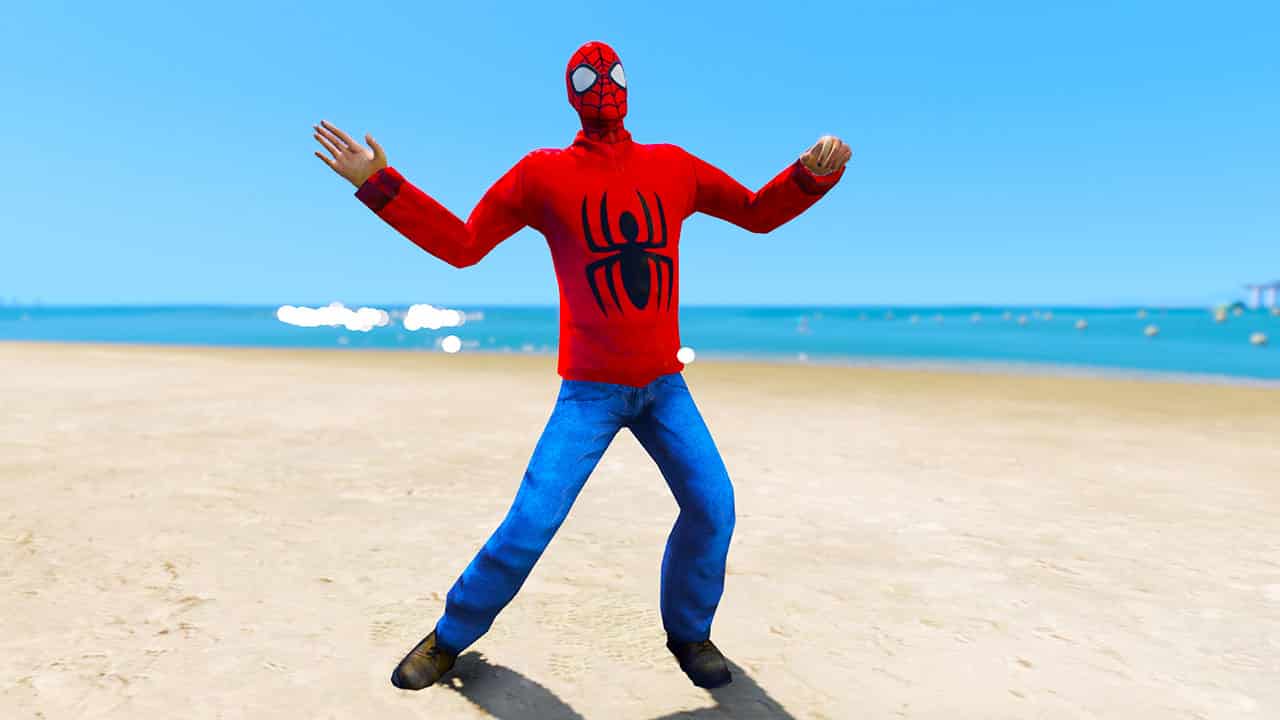 GTA 5 Mods Ultimate Spiderman Homemade
