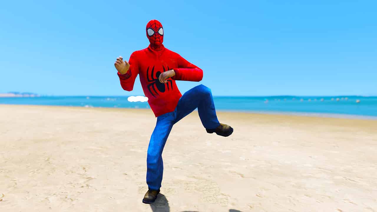 GTA 5 Mods Ultimate Spiderman Homemade