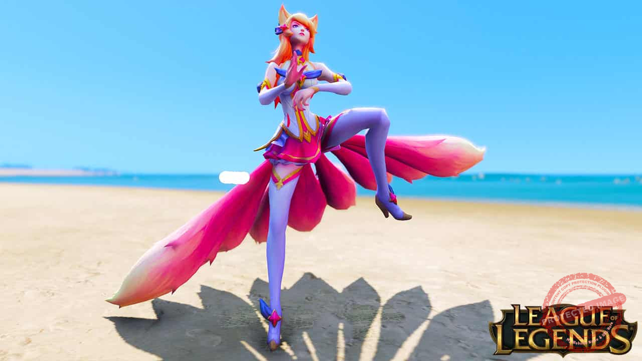 GTA 5 Mods Ahri Star Guardian League of Legends