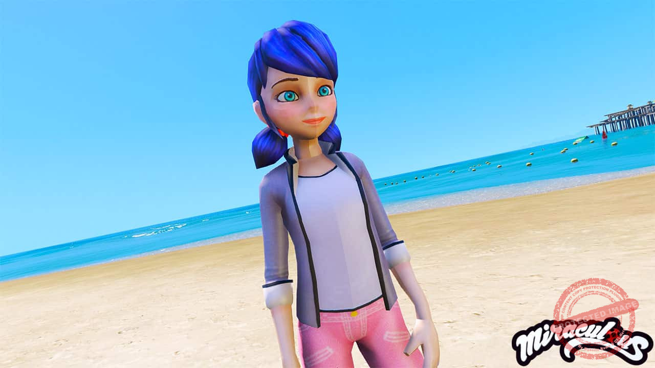 GTA 5 Mods Marinette in Miraculous
