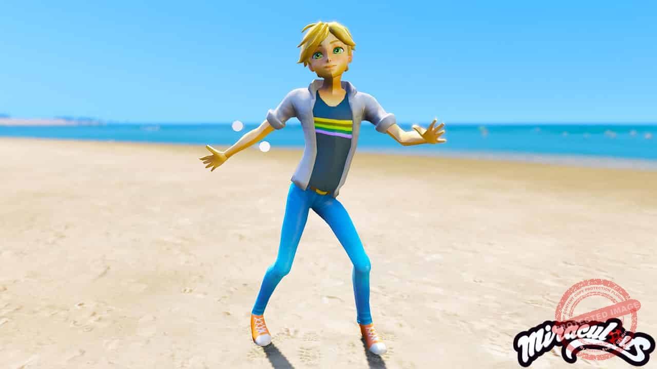 GTA 5 Mods Adrien in Miraculous