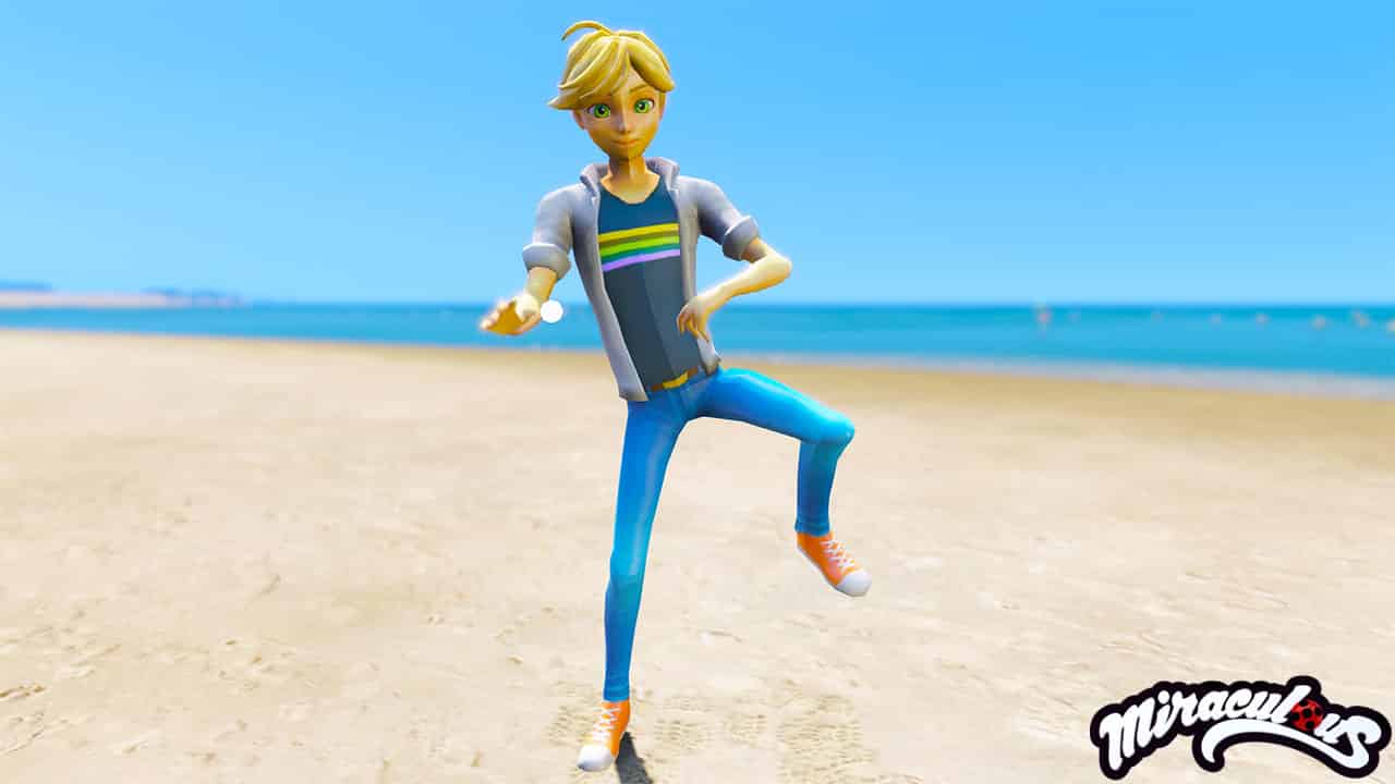 GTA 5 Mods Adrien in Miraculous