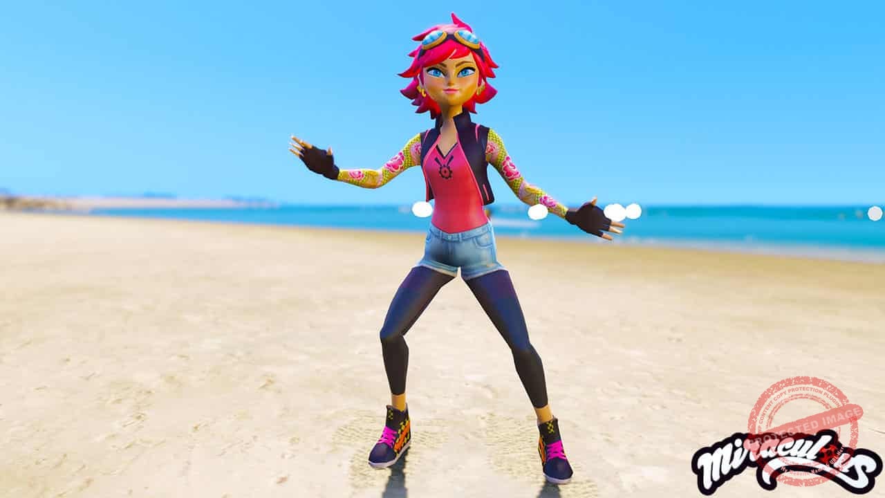 GTA 5 Mods Alix in Miraculous