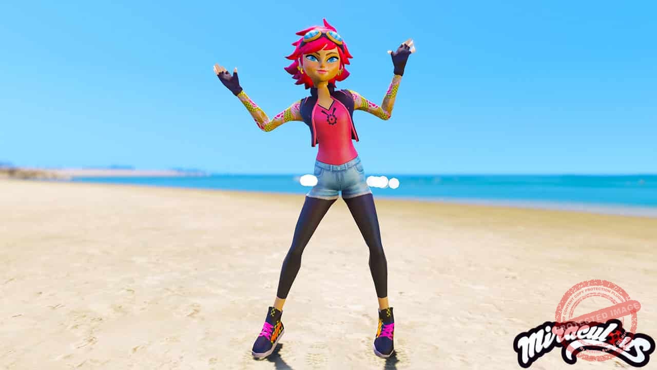 GTA 5 Mods Alix in Miraculous