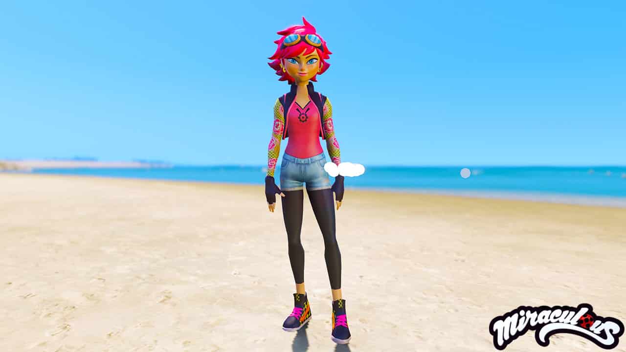 GTA 5 Mods Alix in Miraculous