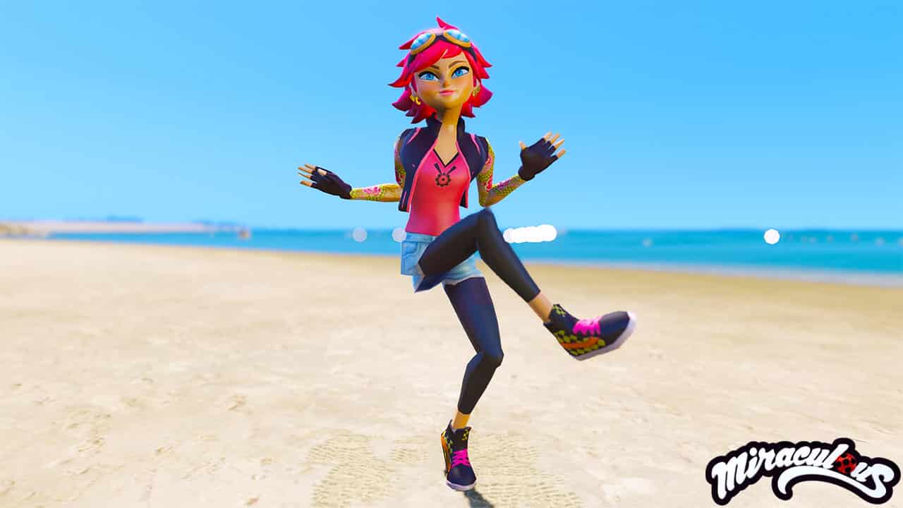 GTA 5 Mods Alix in Miraculous