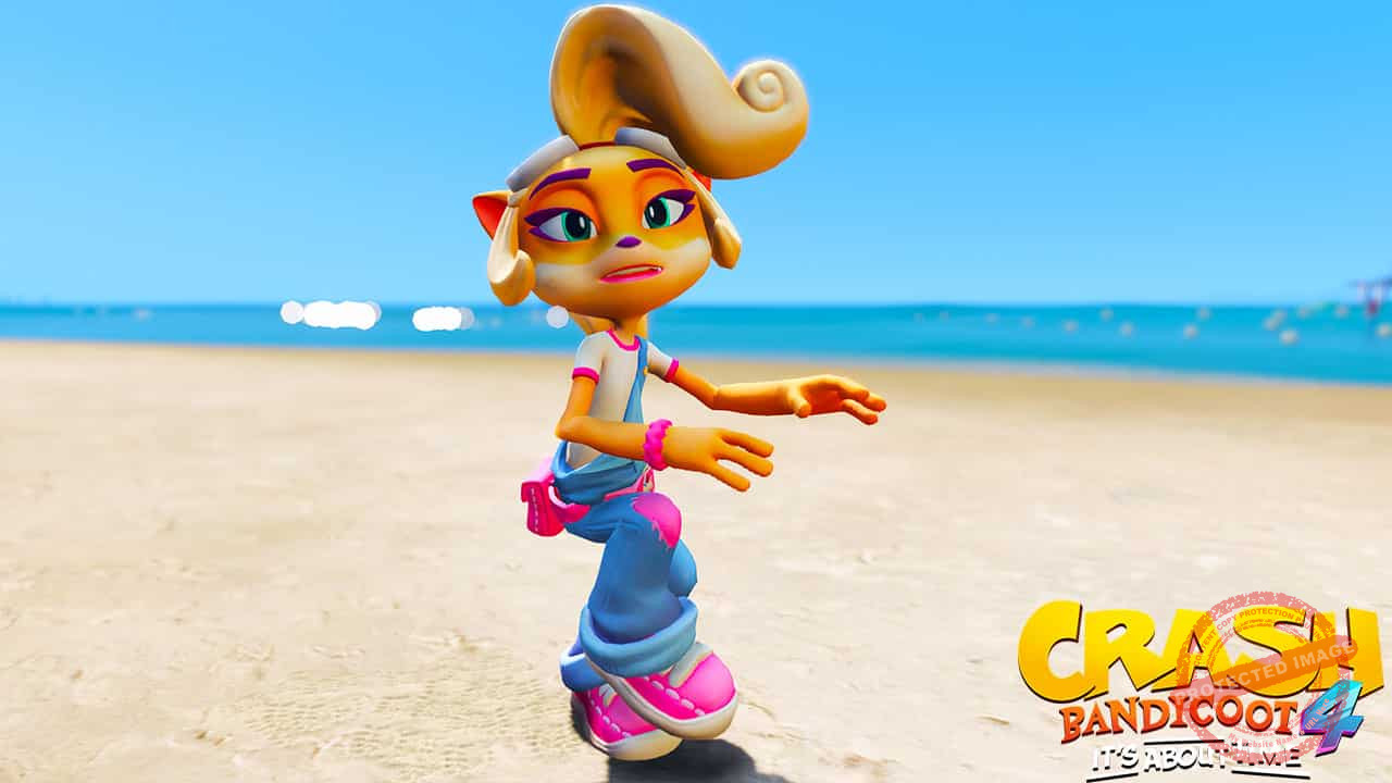 GTA 5 Mods Coco in Crash Bandicot 4