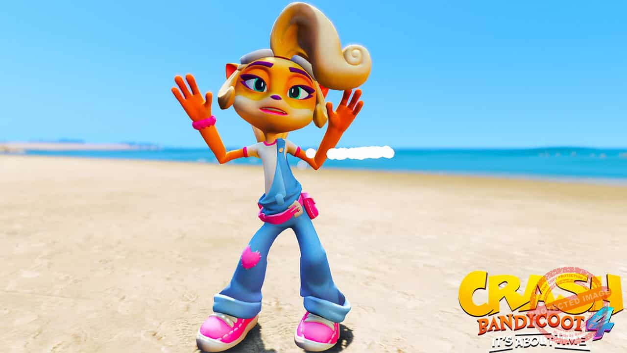 GTA 5 Mods Coco in Crash Bandicot 4