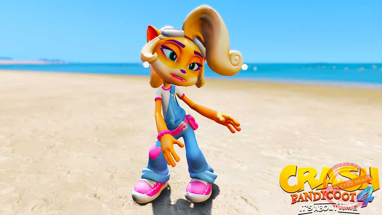 GTA 5 Mods Coco in Crash Bandicot 4