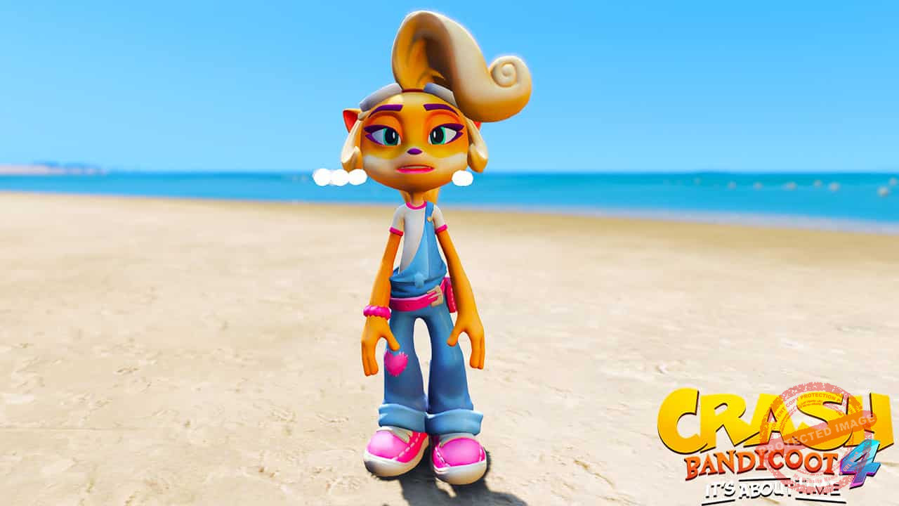 GTA 5 Mods Coco in Crash Bandicot 4