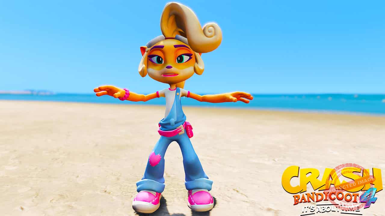 GTA 5 Mods Coco in Crash Bandicot 4