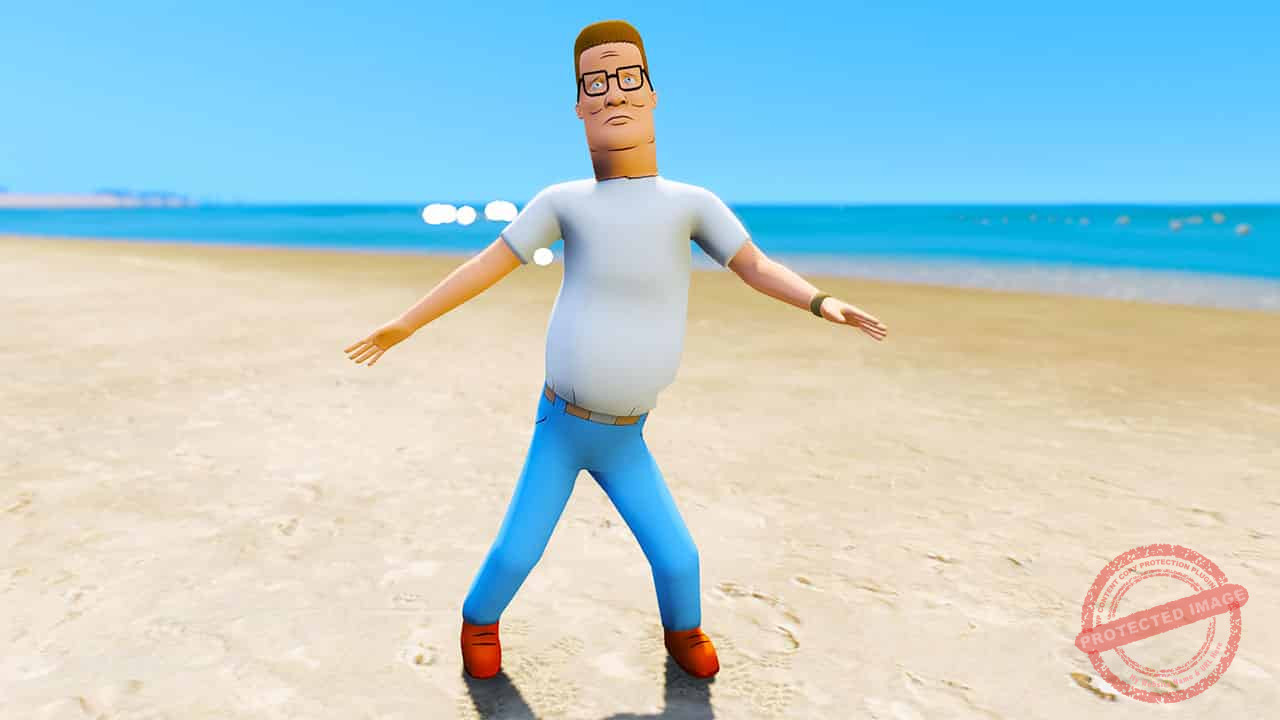 GTA 5 Mods Hank Hill