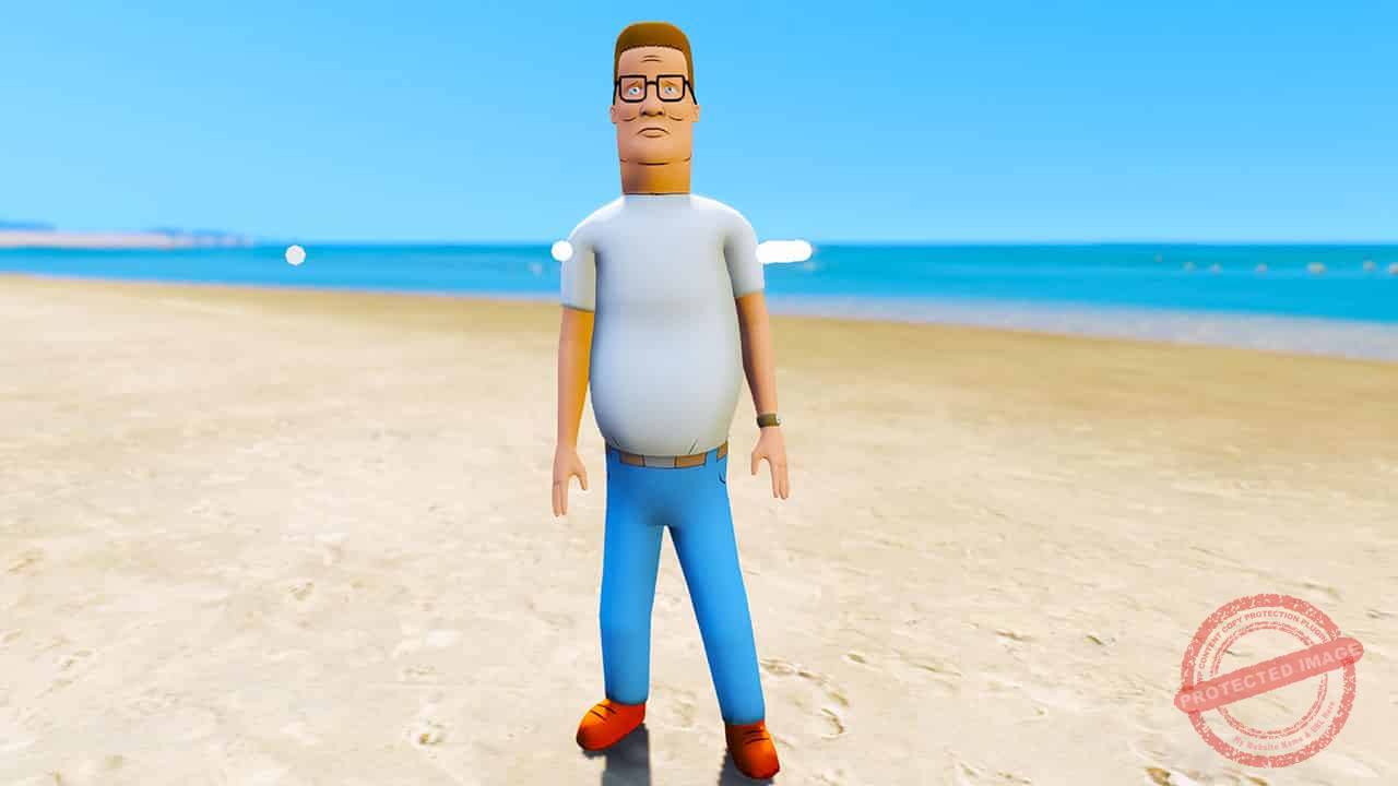 GTA 5 Mods Hank Hill