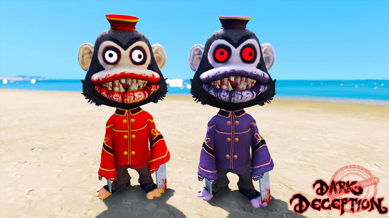 GTA 5 Mods Murder Monkey in Dark Deception
