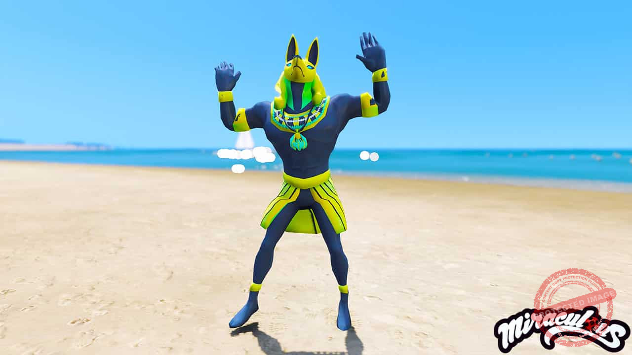 GTA 5 Mods Pharaoh in Miraculous