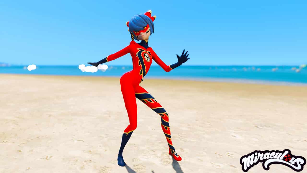 GTA 5 Mods Ryuko in Miraculous