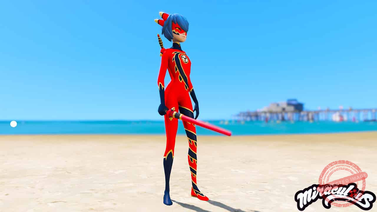 GTA 5 Mods Ryuko in Miraculous