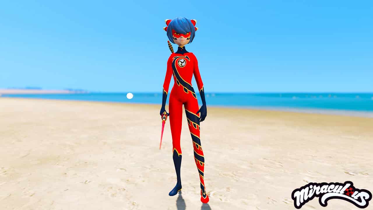 GTA 5 Mods Ryuko in Miraculous