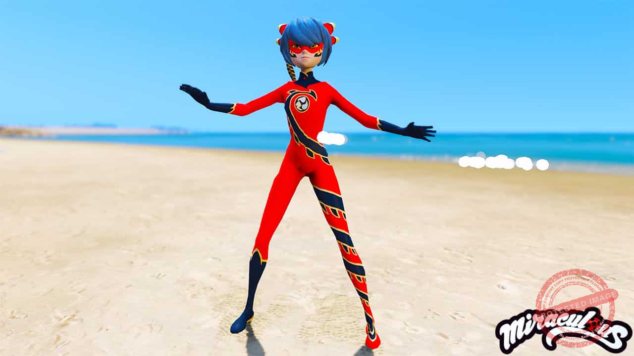 GTA 5 Mods Ryuko in Miraculous