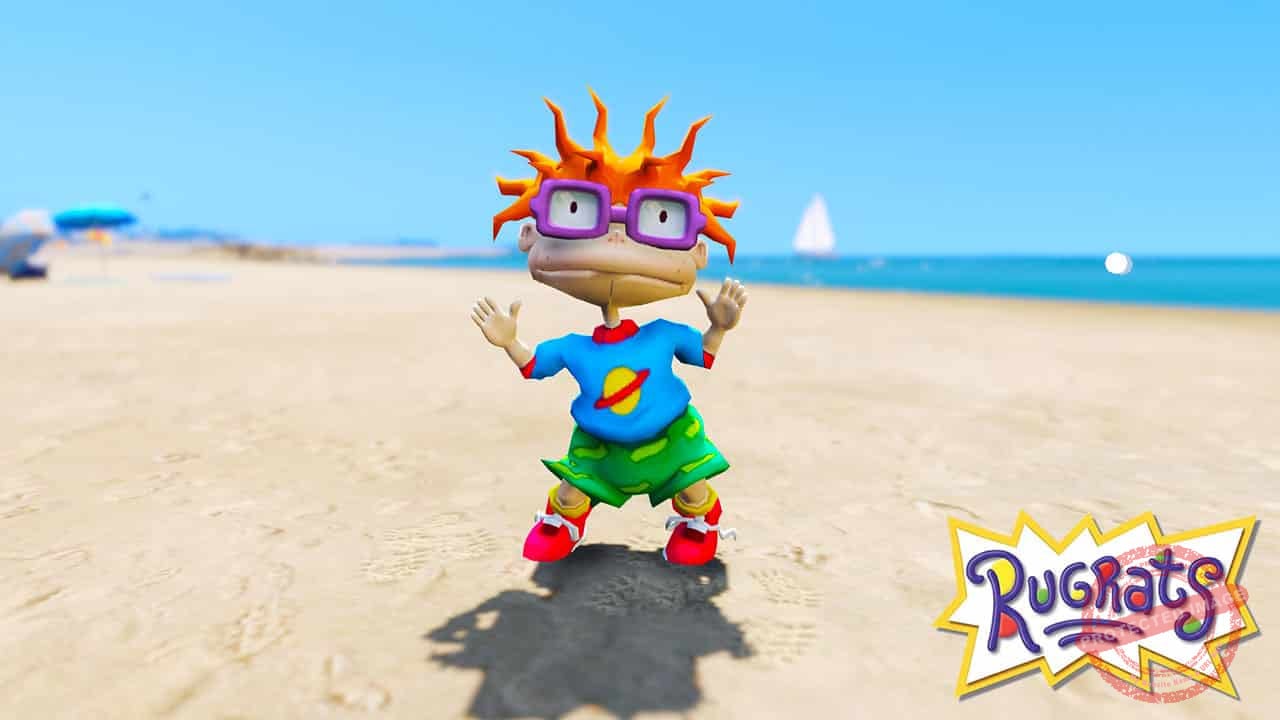 GTA 5 Mods Chuckie Finster in Rugrats