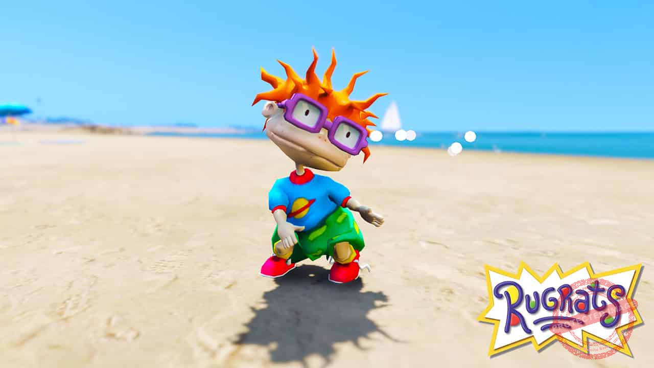 GTA 5 Mods Chuckie Finster in Rugrats