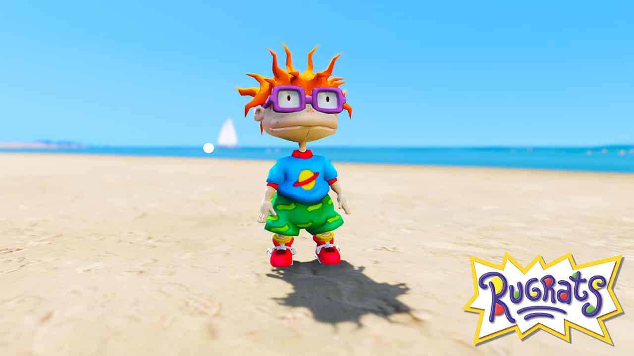 GTA 5 Mods Chuckie Finster in Rugrats