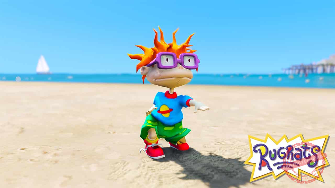 GTA 5 Mods Chuckie Finster in Rugrats