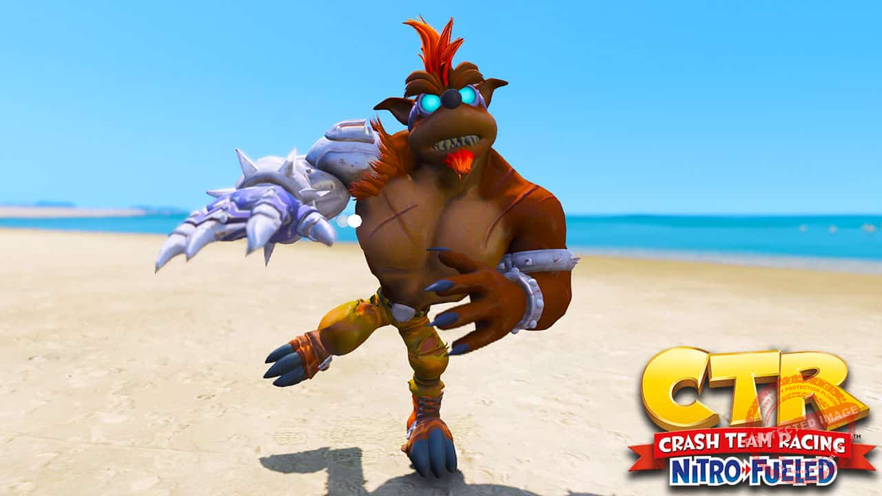 GTA 5 Mods Crunch Bandicoot (Mutant)