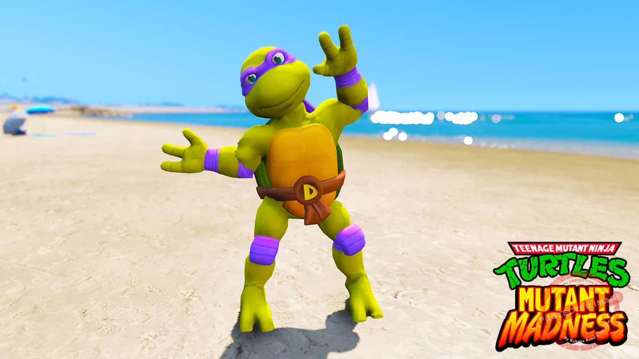 GTA 5 Mods Donatello in TMNT