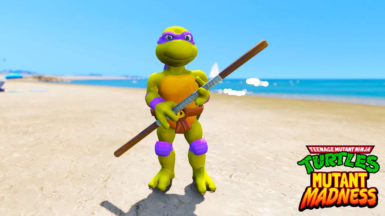 GTA 5 Mods Donatello in TMNT