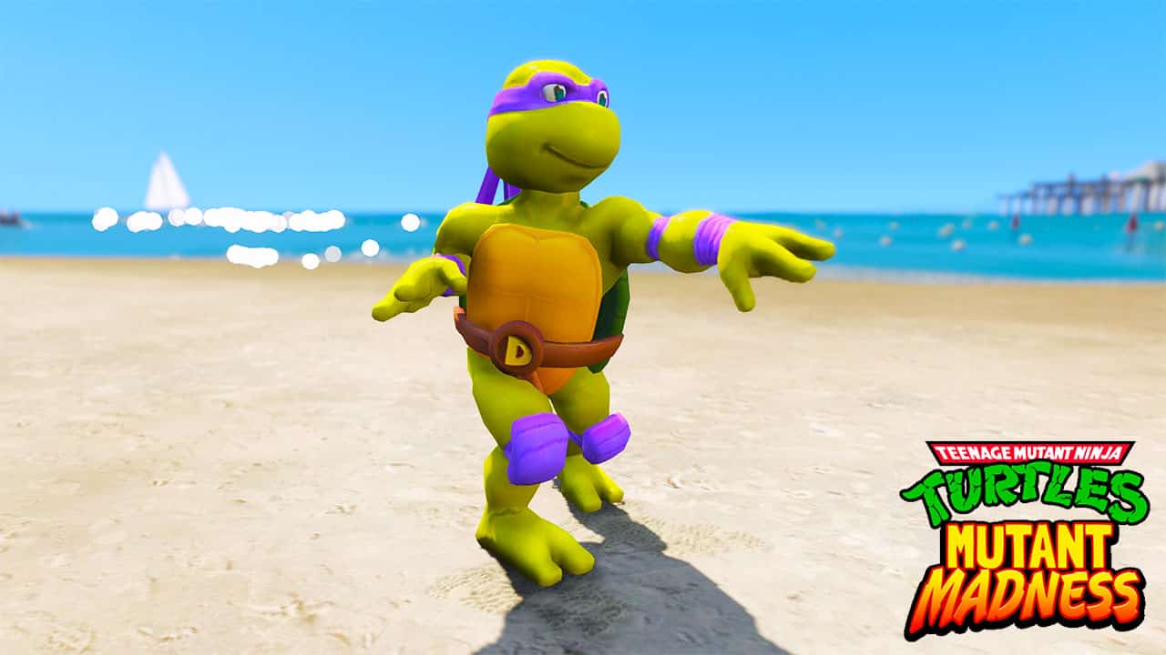 GTA 5 Mods Donatello in TMNT