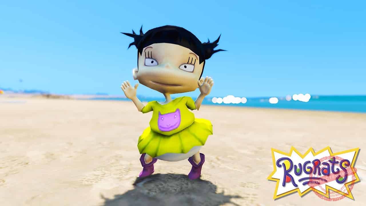 GTA 5 Mods Kimi Finster in Rugrats
