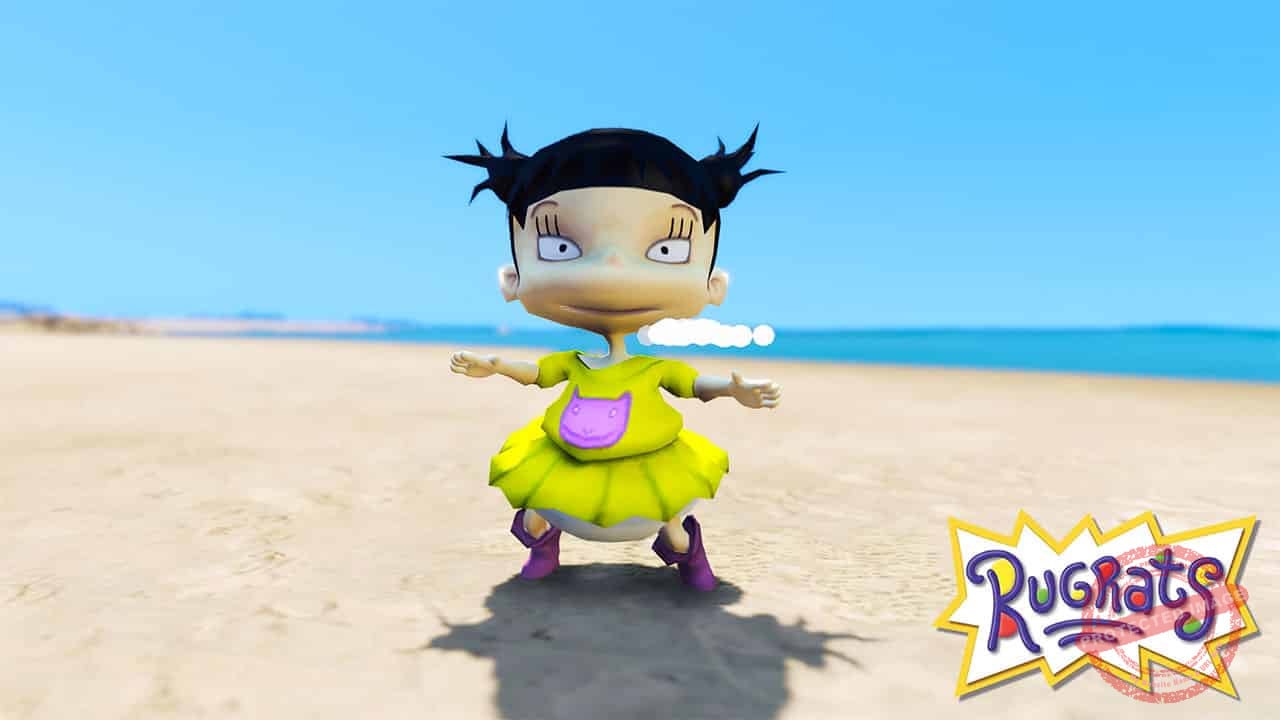 GTA 5 Mods Kimi Finster in Rugrats