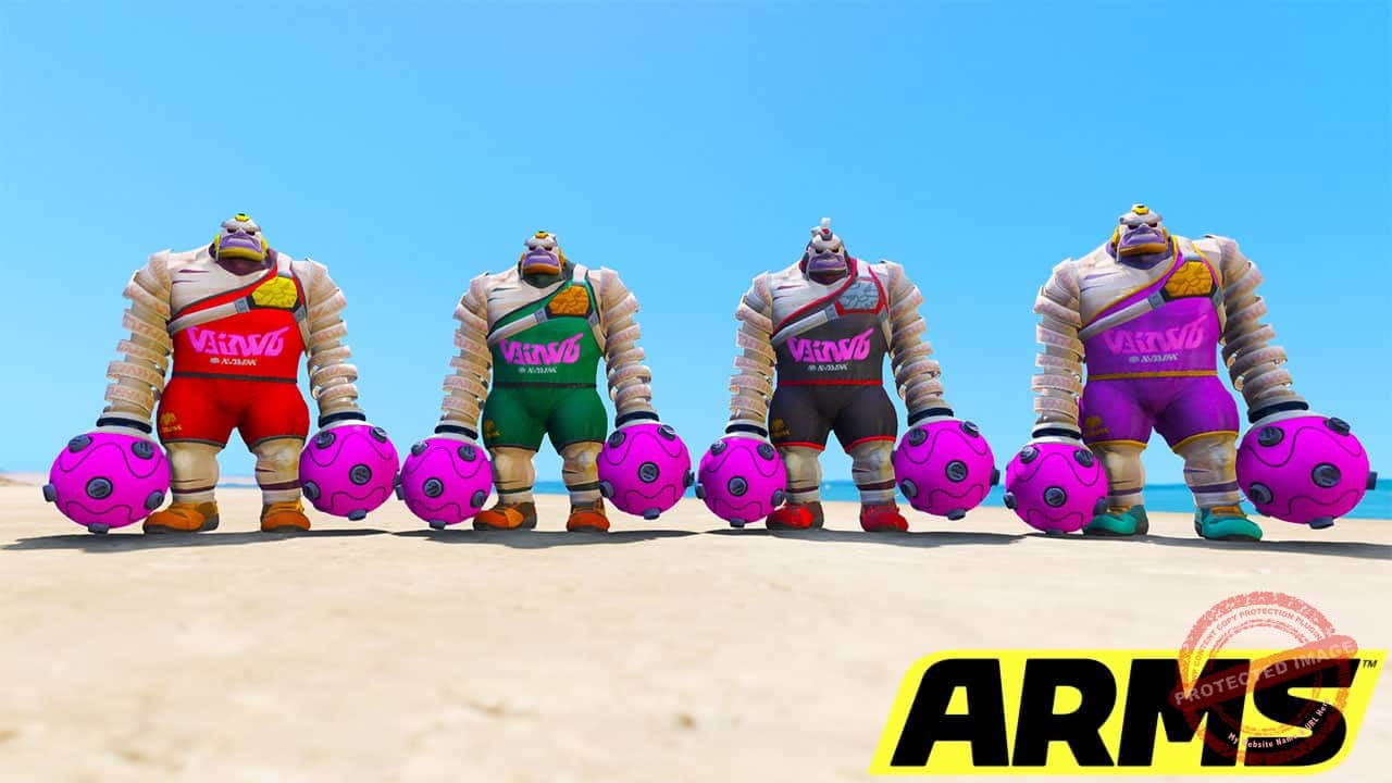 GTA 5 Mods Master Mummy in ARMS