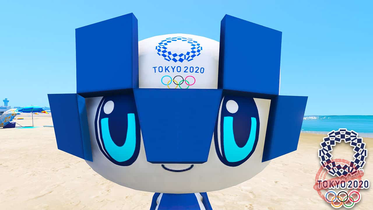 GTA 5 Mods Olympic Tokyo 2020 Mascots FULL PACK